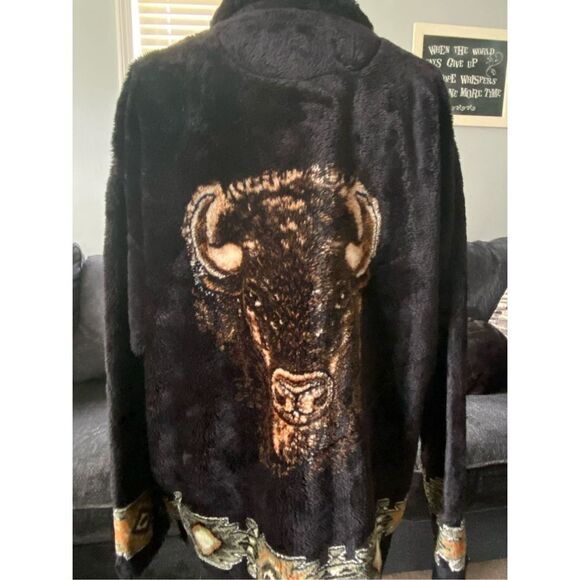 BEAR RIDGE OUTFITTERS Vintage Full Zip Bison Fleece - Picture 1 of 4